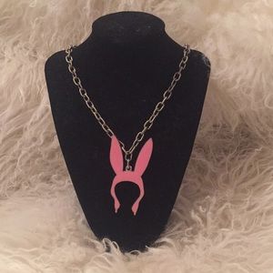 Louise Rabbit Ears Necklace 25” Lucky Brand Chain